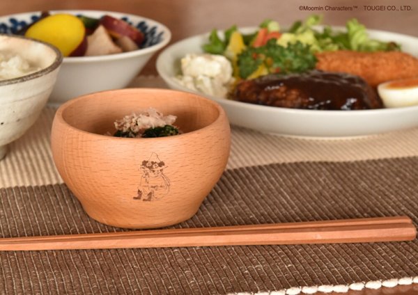 画像4: お椀S ムーミン・リトルミイ・スナフキン (4)