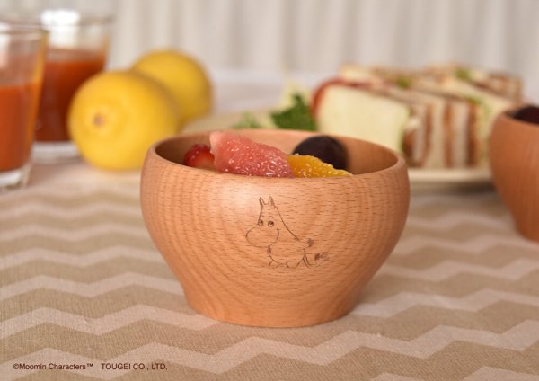 画像2: お椀S ムーミン・リトルミイ・スナフキン (2)