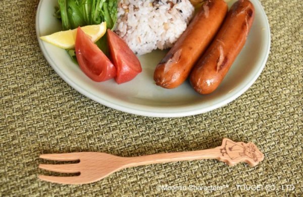 画像7: テーブルフォーク ムーミン・リトルミイ・スナフキン (7)