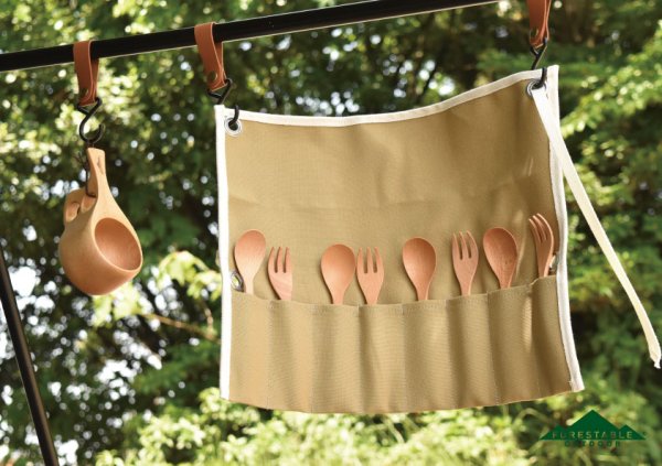 画像2: FORESTABLE カトラリーセット01 ベージュ (2)