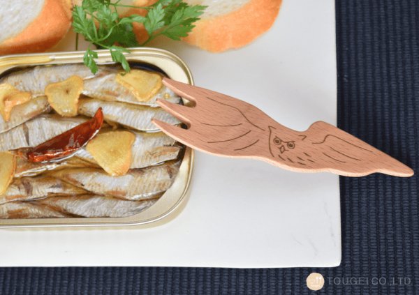 画像2: シマフクロウ フォーク (2)