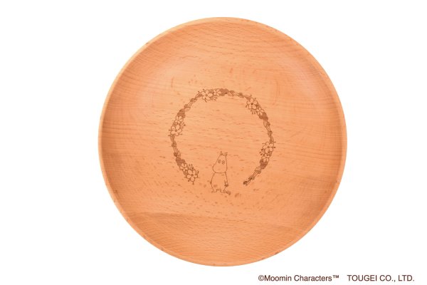 画像2: ラウンドディッシュ Mサイズ(21cm)2G ムーミン・リトルミイ・スナフキン (2)