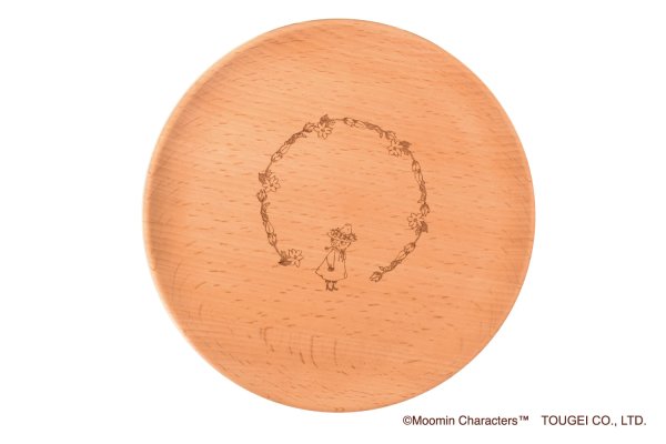 画像4: プレートディッシュ　Mサイズ（21cm）２G 　ムーミン・リトルミイ・スナフキン (4)