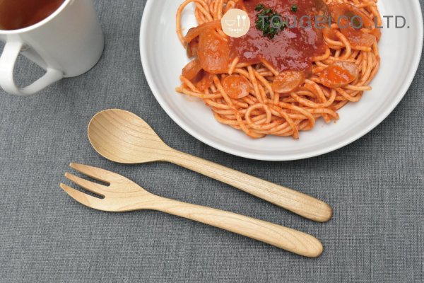 画像2: MUTE(ミュート)スプーンSML:スンカイ材 (2)