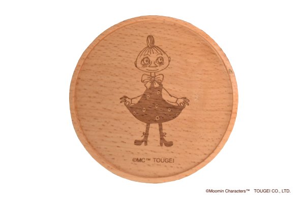 画像4: 木のコースター 2G ムーミン・リトルミイ・スナフキン・ニョロニョロ・ミムラねえさん・スノークのおじょうさん・スティンキー (4)