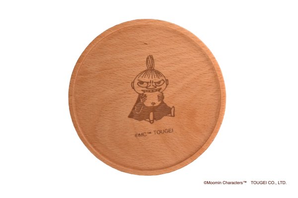 画像5: 木のコースター 2G ムーミン・リトルミイ・スナフキン・ニョロニョロ・ミムラねえさん・スノークのおじょうさん・スティンキー (5)