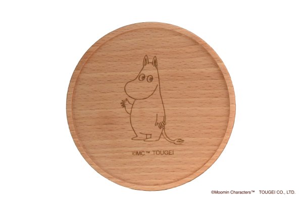 画像2: 木のコースター 2G ムーミン・リトルミイ・スナフキン・ニョロニョロ・ミムラねえさん・スノークのおじょうさん・スティンキー (2)