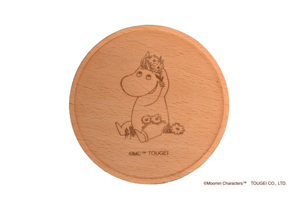 画像6: 木のコースター 2G ムーミン・リトルミイ・スナフキン・ニョロニョロ・ミムラねえさん・スノークのおじょうさん・スティンキー (6)