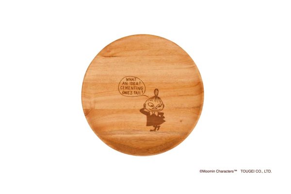 画像3: プレートディッシュ　Mサイズ（21cm）3G 　ムーミン・リトルミイ・スナフキン (3)