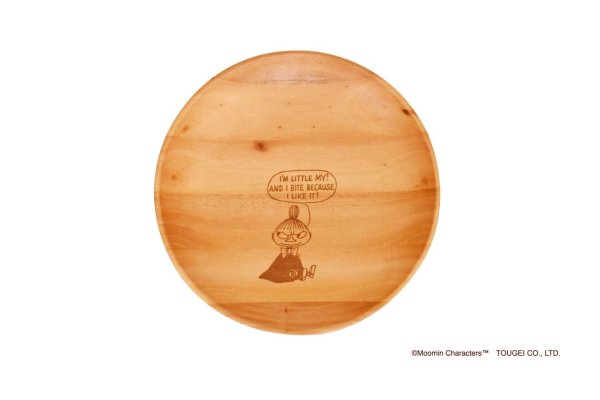 画像3: ラウンドディッシュ　Lサイズ（23cm）3G　ムーミン・リトルミイ・スナフキン (3)