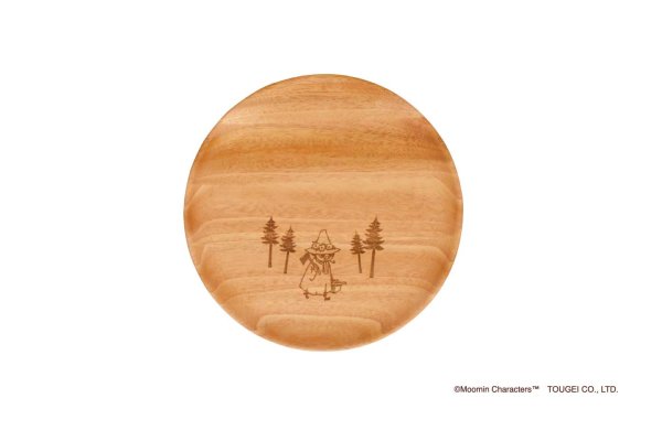 画像4: プレートディッシュ　Mサイズ（21cm）3G 　ムーミン・リトルミイ・スナフキン (4)