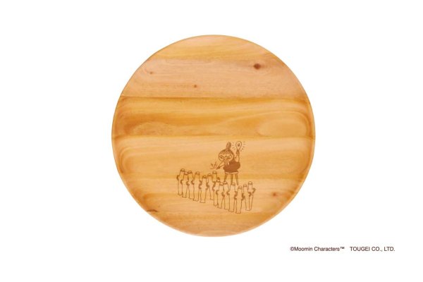 画像3: プレートディッシュ　Lサイズ（24cm）3G 　ムーミン・リトルミイ・スナフキン (3)