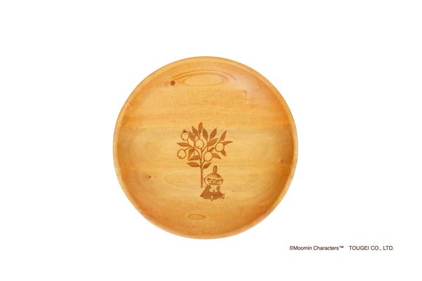 画像3: ラウンドディッシュ　Mサイズ（21cm）3G　ムーミン・リトルミイ・スナフキン (3)