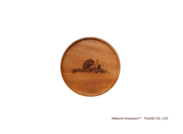 画像2: アニバーサリーコースター ムーミン マホガニー (2)