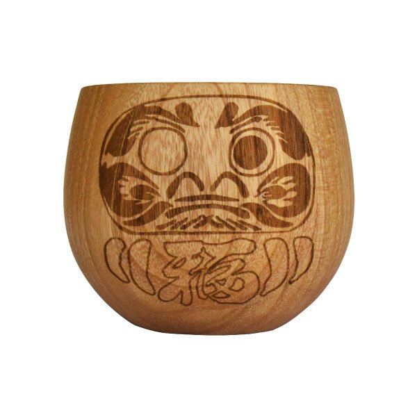 画像2: 祈願・願掛けだるまコップ (2)