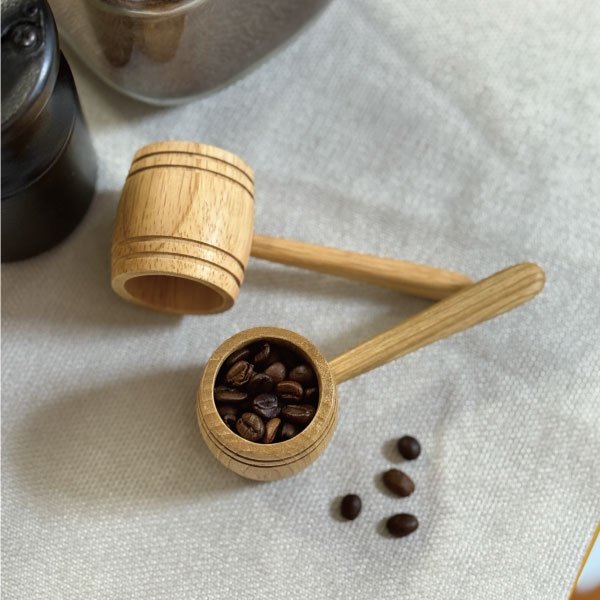 画像2: 樽型コーヒーメジャー　スンカイ (2)